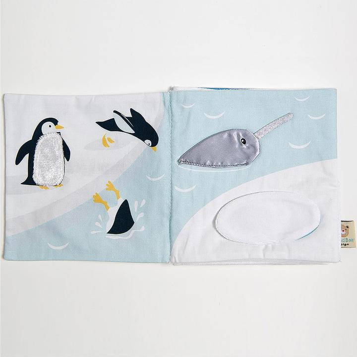 Actual product image Threadbear Fabric book Eskimo