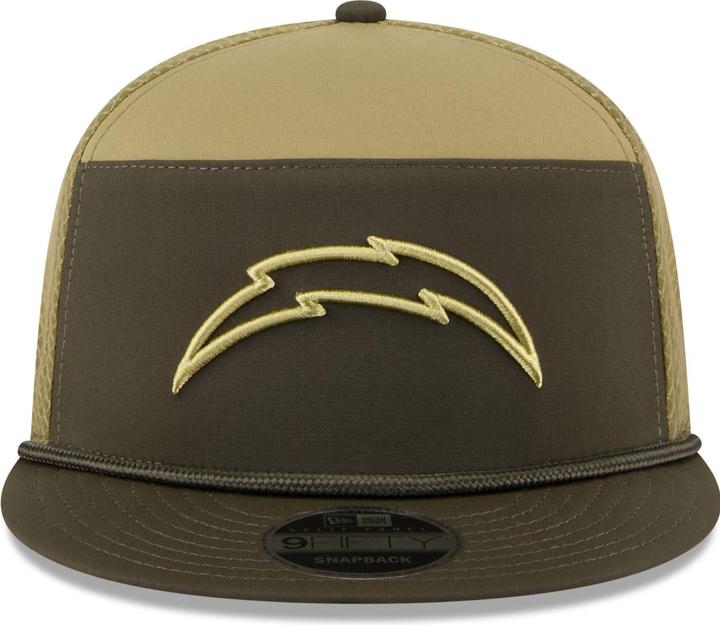Produktbild New Era 9Fifty Split Panel Cap - Salute Los Angeles Chargers (One Size)