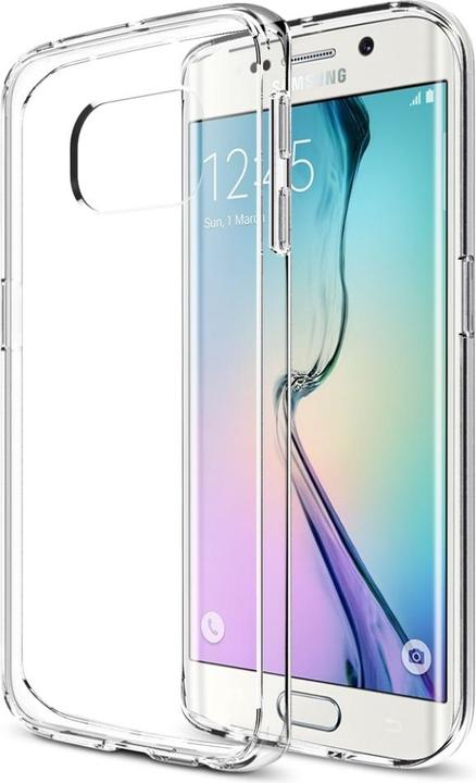 Actual product image Screenguard Samsung Galaxy S6 Edge Flexible TPU Clear Case (Samsung Galaxy S6 Edge)