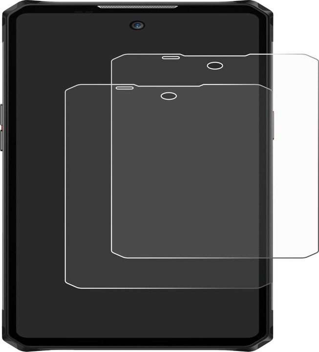 Actual product image ScreenLeaf Screen Protector sustainable Screen Protection, clear, anti-scratch (2 Piece, IiiF150 Air 3)