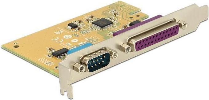Productafbeelding Delock PCI Express kaart > 1 x serieel + 1 x parallel