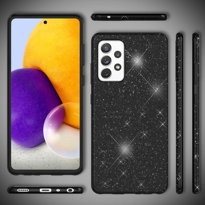 Immagine prodotto Nalia Custodia per cellulare Glitter (Samsung Galaxy A72)