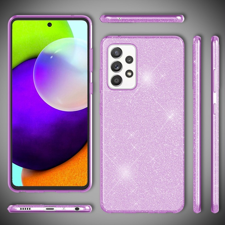 Actual product image Nalia Glitter mobile phone case (Samsung Galaxy A52)