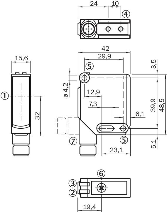 Actual product image Sick WL12G-3B2531S37