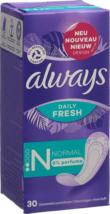 Produktbild Always Daily Fresh Normal 0 % (30 x)