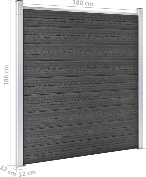 Produktbild vidaXL Zaunpaneel