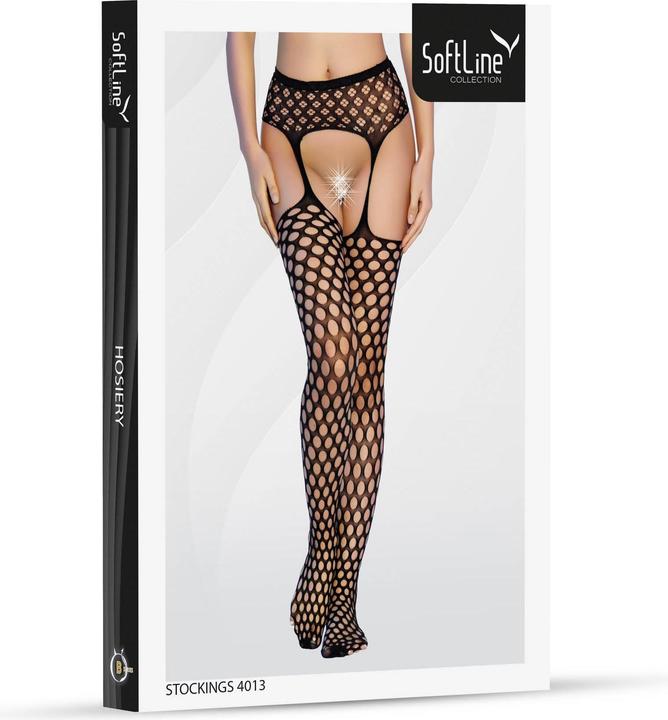 Produktbild Softline Strümpfe 4013 schwarz (One Size)