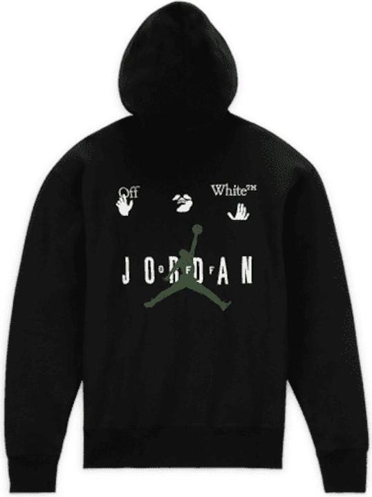 Produktbild Off OFF-WHITE x Jordan Hoodie Black (FW21) (M)