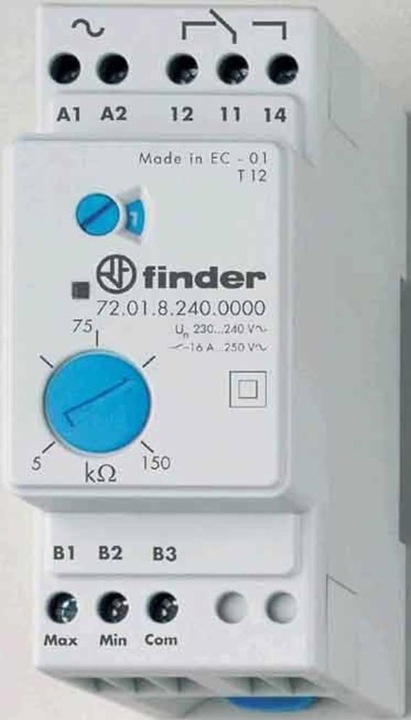 Image du produit Finder Relais de surveillance 230-240 Vac réglable