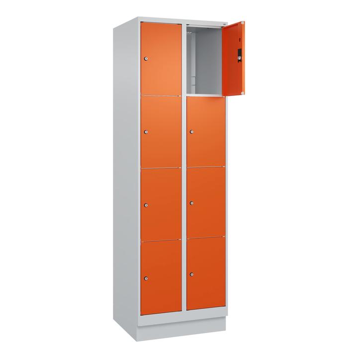 Reinorange, Lichtgrau