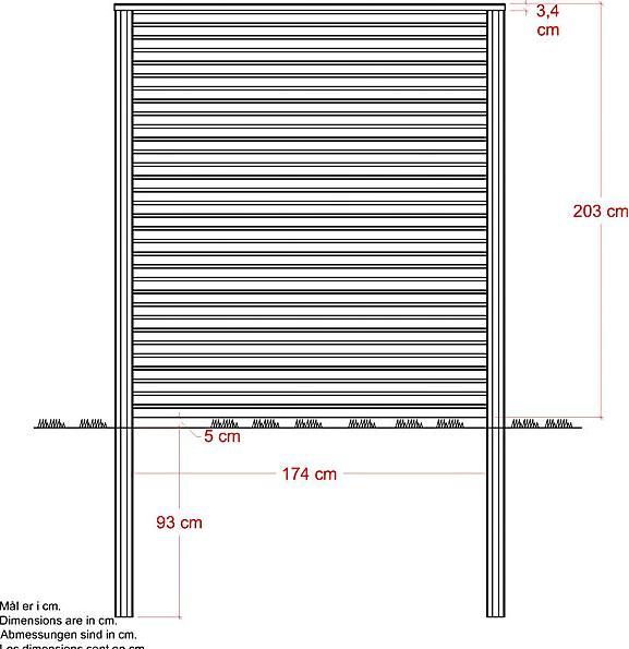Produktbild kaiserkraft PLUS Plank Profilzaun