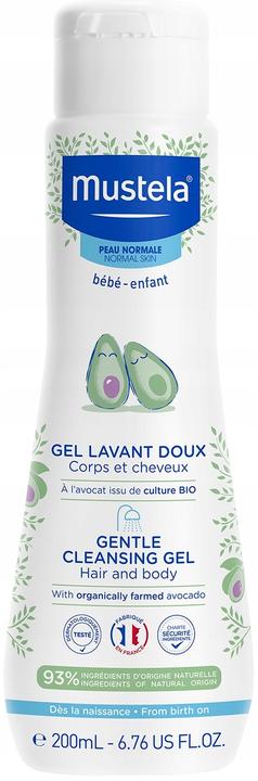 Actual product image Mustela Mild washing gel