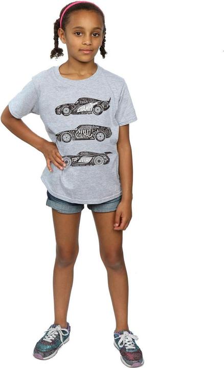 Produktbild Disney Cars Text Racers TShirt Mädchen (140, 146)