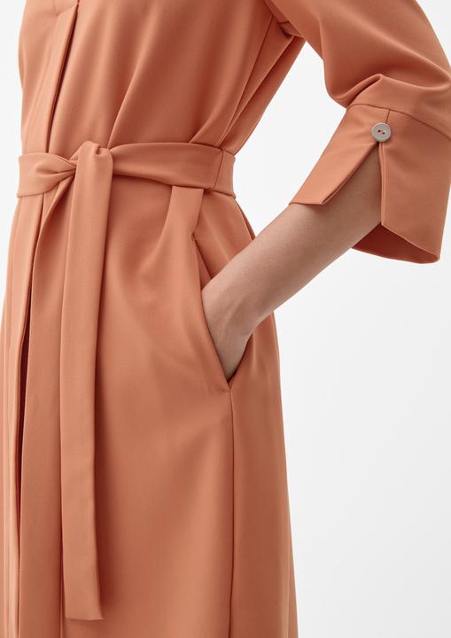 Produktbild s.Oliver Kleid Blusenkleid mit Gürtel (42)