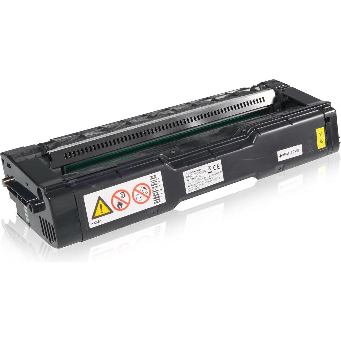 Inkadoo, Toner, Toner kompatibel zu Ricoh 406482 / TYPESPC310HE Toner, gelb Gelb (Y)