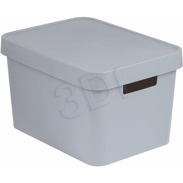 Curver, Box portaoggetti, Contenitore INFINITY 17L Bright ball su dangteliu - 229241 (36 x 27 x 22 cm, 17 l)
