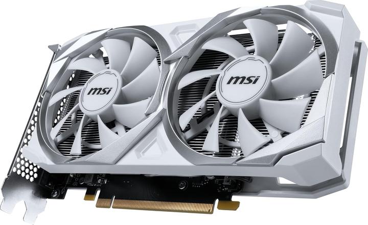 Actual product image MSI GeForce RTX 3050 Ventus 2X XS OC White (8 GB)