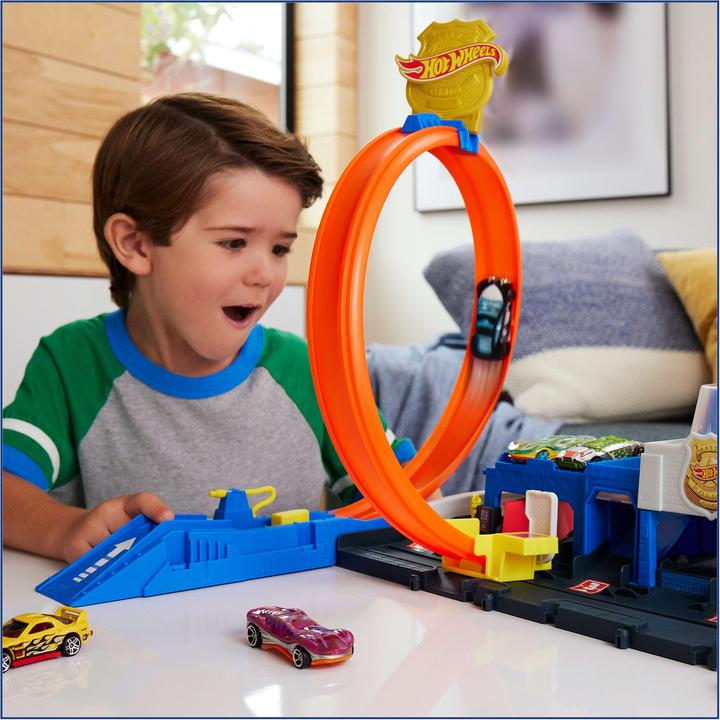 Produktbild Hot Wheels City Super Polizeistation