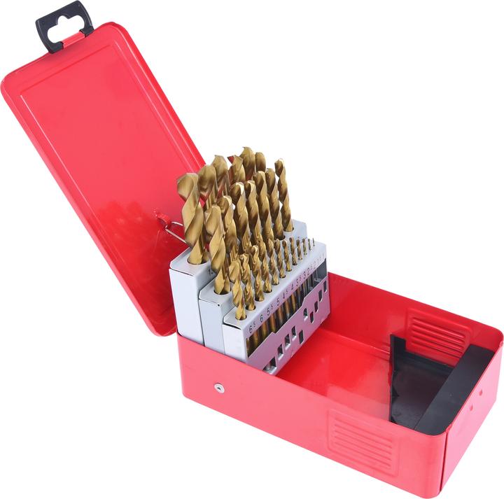 Actual product image KS Tools HSS TiN Twist Drill Set (13.0 mm)