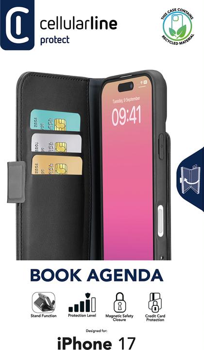 Immagine prodotto Cellularline Book Agenda 2 (Apple iPhone 17)
