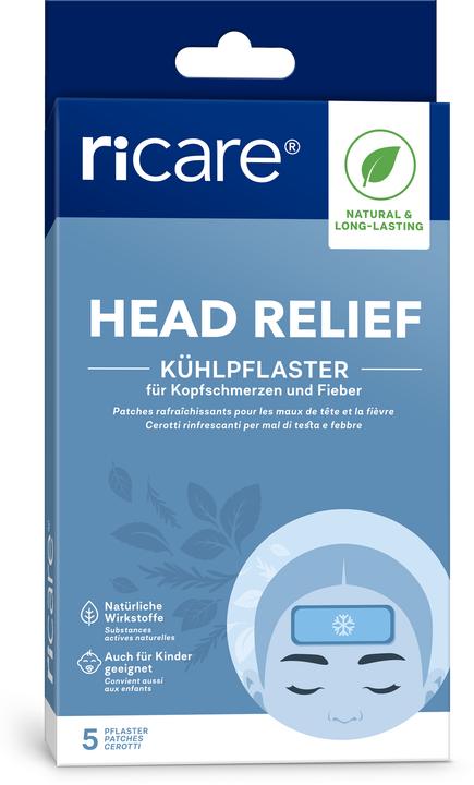 Actual product image ricare Pflaster Head Relief (5x)