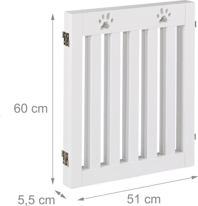 Produktbild Relaxdays Hundeabsperrgitter (2 cm)