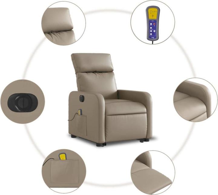 Produktbild vidaXL Massagesessel mit Aufstehhilfe