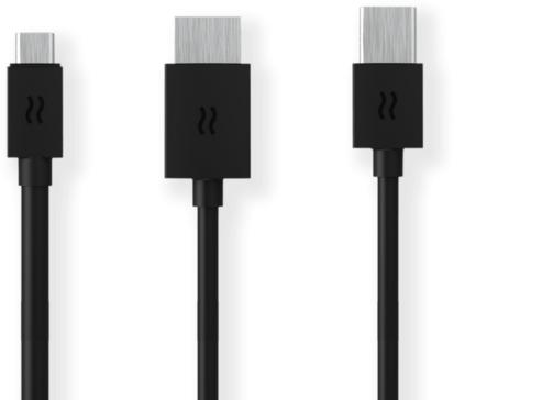 Actual product image Airtame Custom Split cable (Aircord) (USB-C)