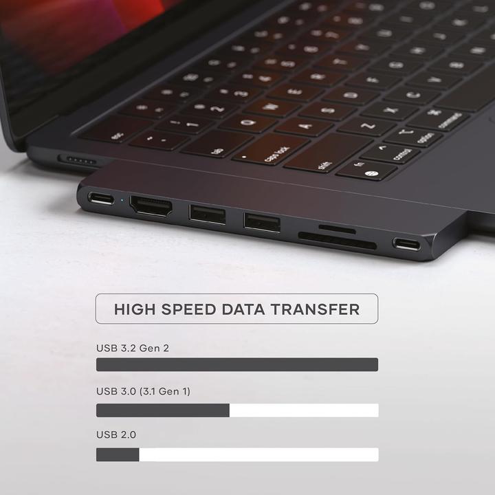 Produktbild Satechi Pro Hub Slim (USB-C, 7 Ports)