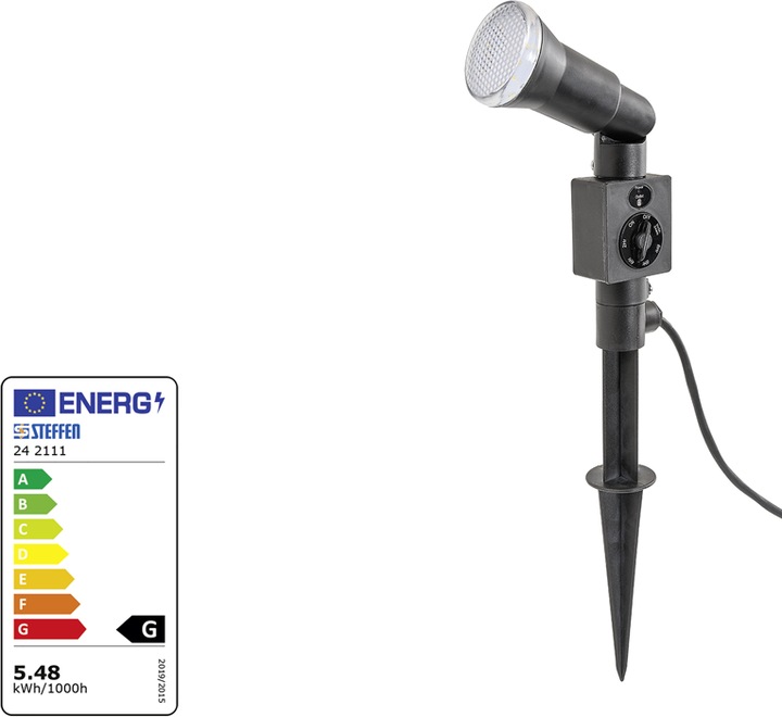 Produktbild Steffen GardenLine Spot mit LED-Lampe (400 lm, IP21)