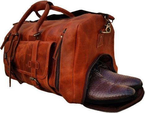 Image du produit Only-Bags.Store Sac de sport en cuir, sac de voyage en cuir fait main, sac de sport, sac de vacances, sac de voyage