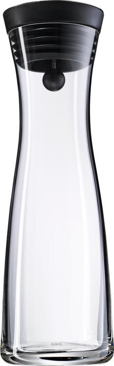 Produktbild WMF Wasserkaraffe 1l Glaskaraffe 3tlg. Karaffe mit Fruchtspiess Basic Kippdeckel (1 l)