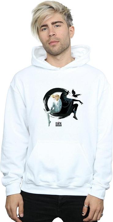 Immagine prodotto Cloak And Dagger Ink Circle Felpa con Cappuccio Uomo (3XL)