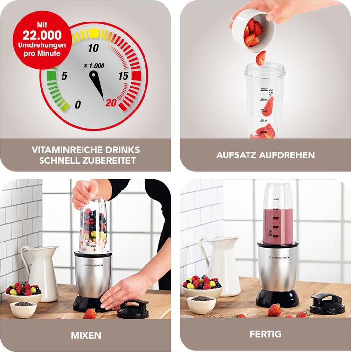 Produktbild Gourmetmaxx Nährstoffextraktor (500 W)