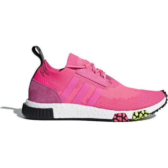 Adidas, Uomini, Sneaker, NMD Racer Primeknit Solar Pink Men's Sports Shoes - CQ2442, Pink, (46)