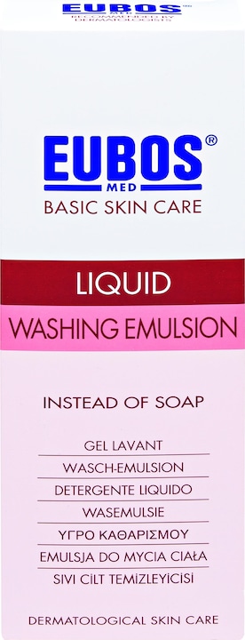 Actual product image Eubos liquid and shower red (400 ml)