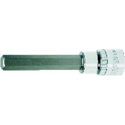 KS Tools, Steckschlüssel + Stecknuss, 1/2" CHROMEplus Bit-Stecknuss lang (17 mm)