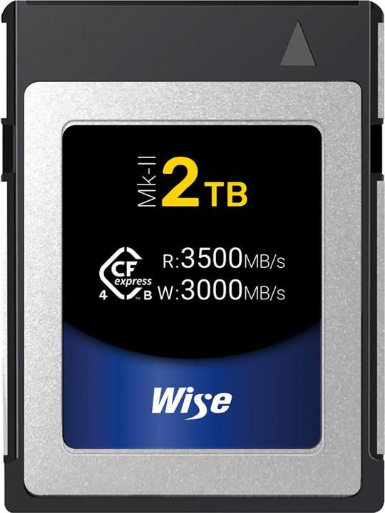Actual product image Wise CFexpress 4.0 Type B Mk-II 2TB WI-CFX4-B2048M2 (2000 GB, CFexpress type B)