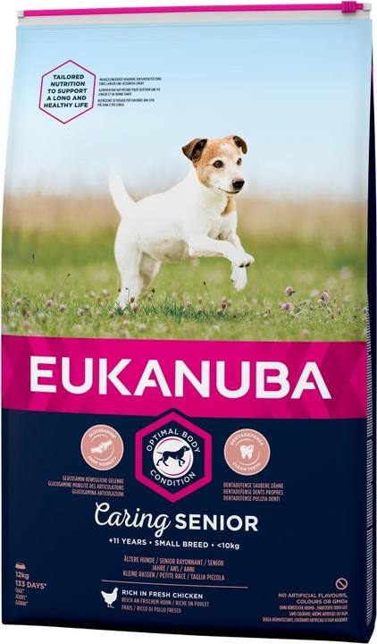 Eukanuba EUK Senior Small Breed Chicken 12KG buy at Galaxus