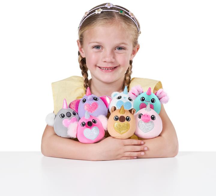 Produktbild Zuru RAINBOCORNS-EGGZANIA-PLUSH SOFT MINI,S1,SHRINK WRAP,TQ,12PC