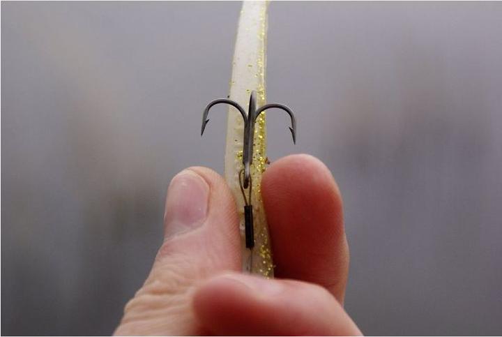 Actual product image Quantum Claw Treble Hooks