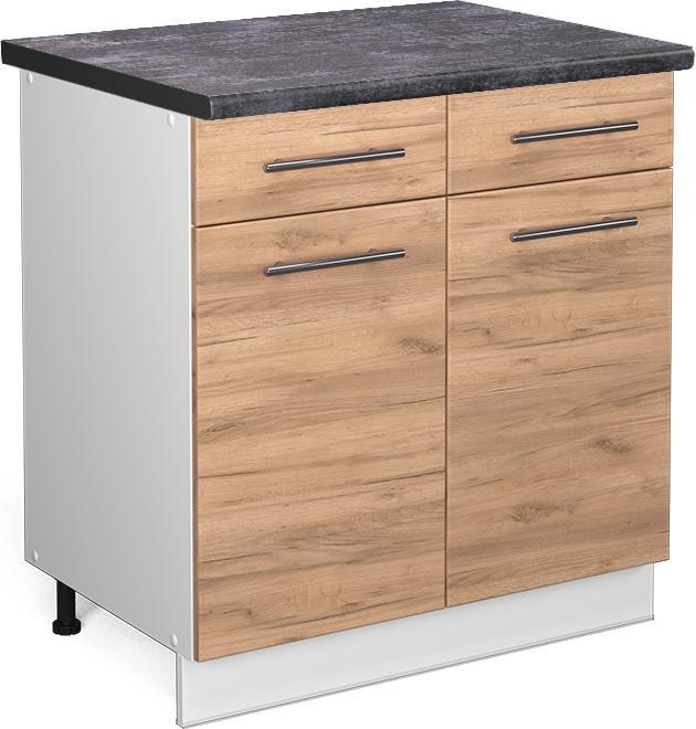 Anthrazit, Goldkraft Eiche, Weiss