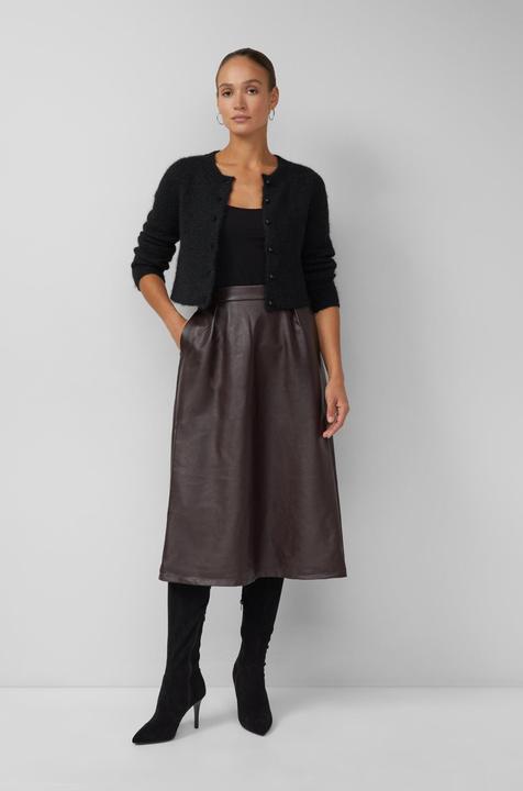 Produktbild s.Oliver Strickjacke Kurzer Strick-Cardigan mit Wolle (32)