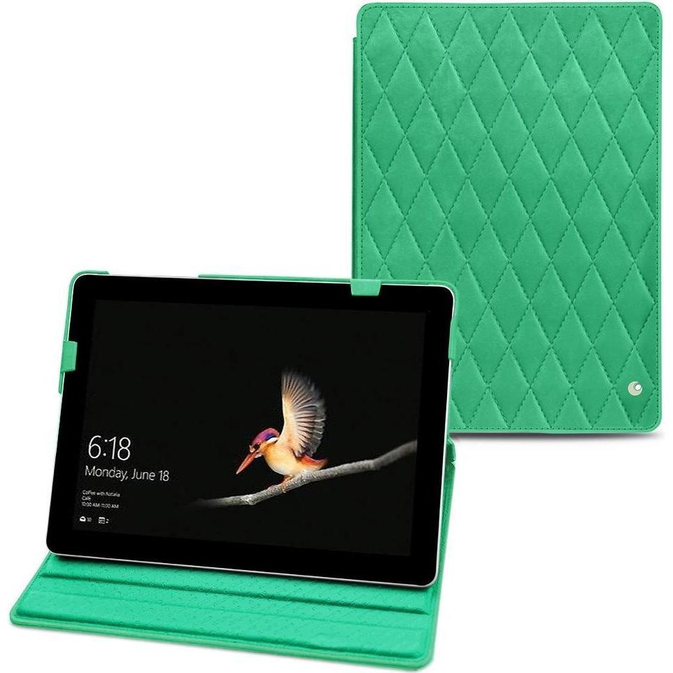 Noreve Lederschutzhülle (10", Microsoft), Notebooktasche, Grün