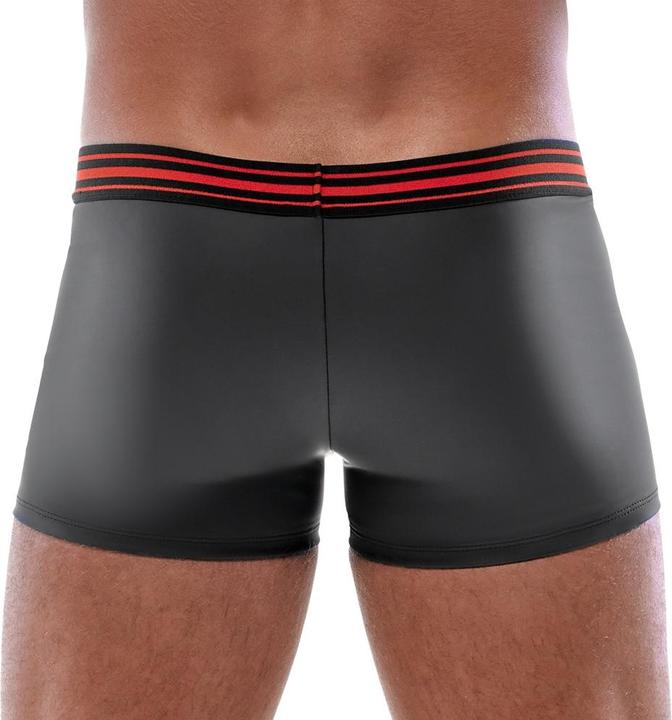 Actual product image Svenjoyment Men's Boxer Briefs black/red S (S)