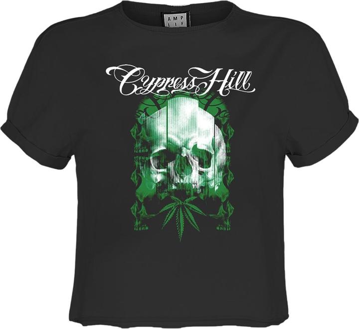Immagine prodotto Amplified Glitched Skull Maglietta Corta Cypress Hill Donna (XXL)