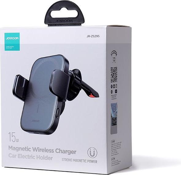 Actual product image Joyroom Magnetic Wireless Car Charger Holder (ventilation grille)