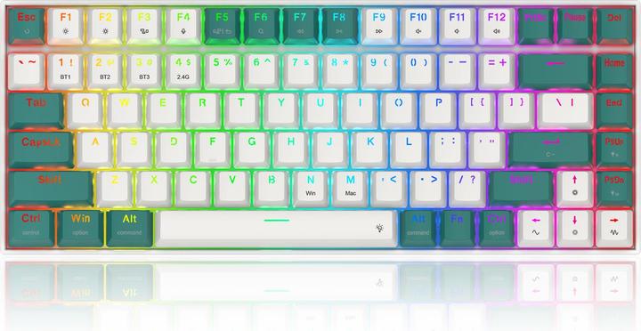 Redragon K678WG-RGB-PRO Singed (Eng. Int., Cable, Wireless)