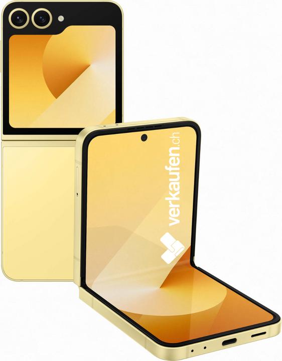 Produktbild verkaufen.ch Galaxy Z Flip6 (256 GB, Yellow, 6.70", 50 Mpx, B / Sehr gut)