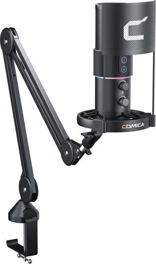Immagine prodotto Comica Kit di microfoni USB a condensatore cardioide RGB